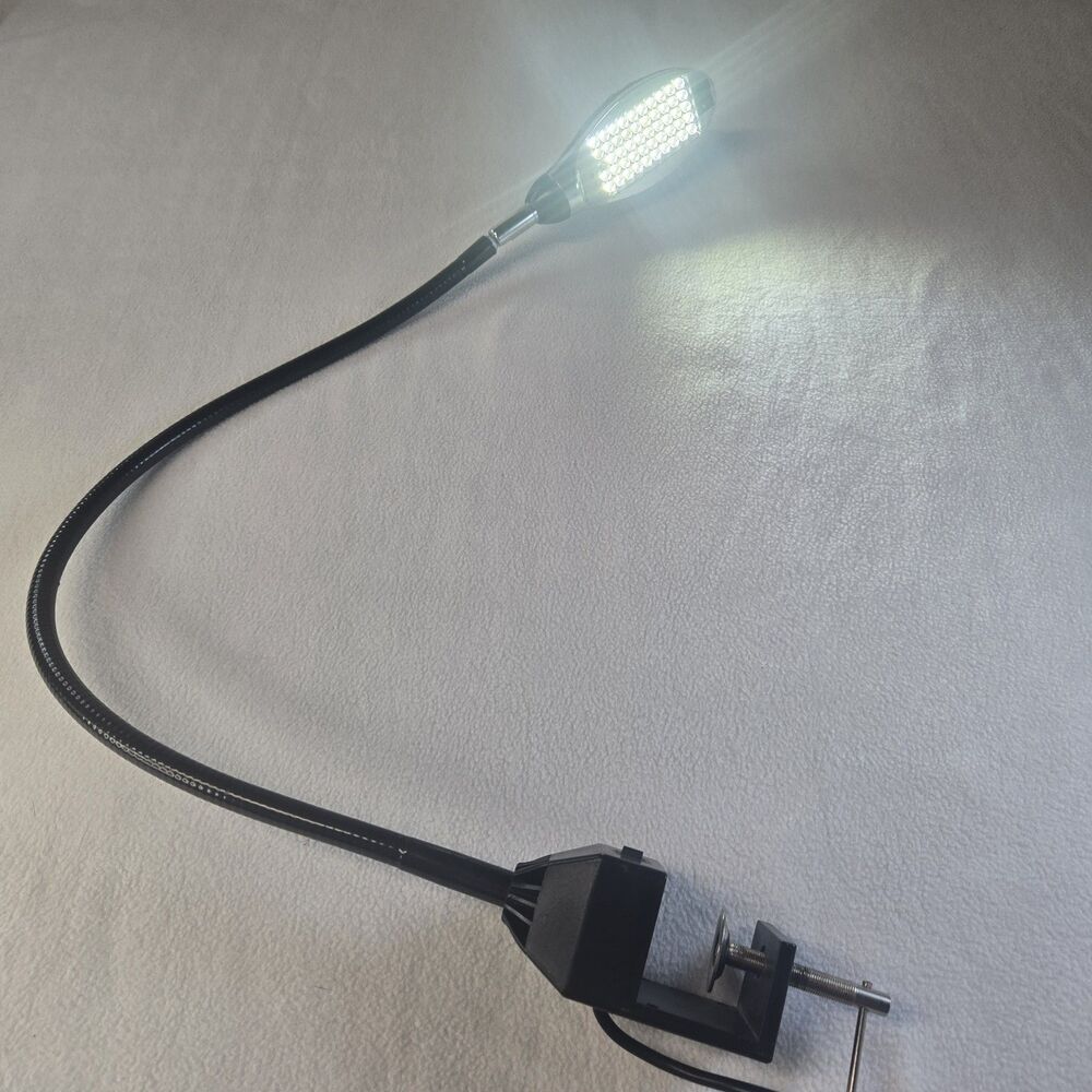 8W Industrial Sewing Machine Working Lamp LED Adjustable Light Clamp on